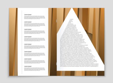 Soyut vektör düzen arka plan set. Sanat kalıp çizmek için, 