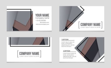 Soyut vektör düzen evin arka plan set.