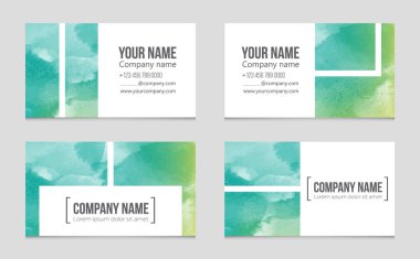 Soyut vektör düzen arka plan set. Sanat kalıp çizmek için, 