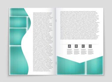 Soyut vektör düzen arka plan set. Sanat kalıp çizmek için, 