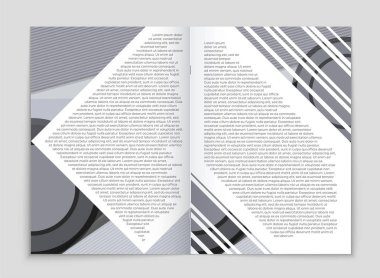 Soyut vektör düzen arka plan set. Sanat kalıp çizmek için, 