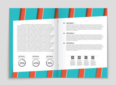 Soyut vektör düzen arka plan set. Sanat kalıp çizmek için, 