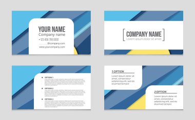 Soyut vektör düzen evin arka plan set.