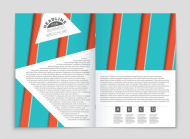 Soyut vektör düzen arka plan set. Sanat kalıp çizmek için, 