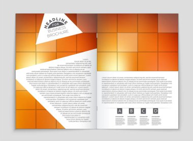 Soyut vektör düzen arka plan set. Sanat kalıp çizmek için, 