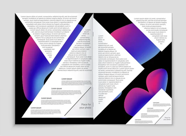 Hintergrundset für abstrakte Vektorlayouts. für Art Template Design, — Stockvektor