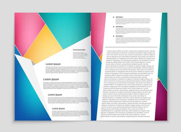 Conjunto de fundo de layout vetorial abstrato. Para design de modelo de arte , — Vetor de Stock