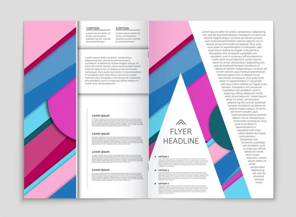 Conjunto de fundo de layout vetorial abstrato. Para design de modelo de arte , — Vetor de Stock