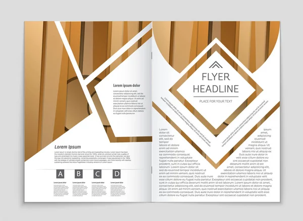 Conjunto de fundo de layout vetorial abstrato. Para design de modelo de arte , — Vetor de Stock