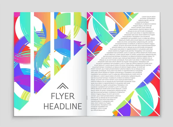 Conjunto de fundo de layout vetorial abstrato. Para design de modelo de arte , — Vetor de Stock