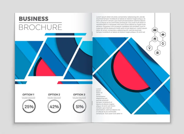 Hintergrundset für abstrakte Vektorlayouts. für Art Template Design, — Stockvektor