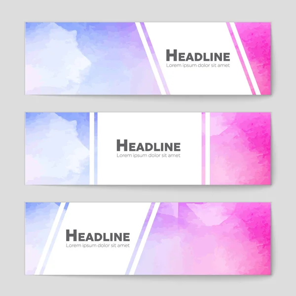 Conjunto de fundo de layout vetorial abstrato. Para design de modelo de arte , — Vetor de Stock