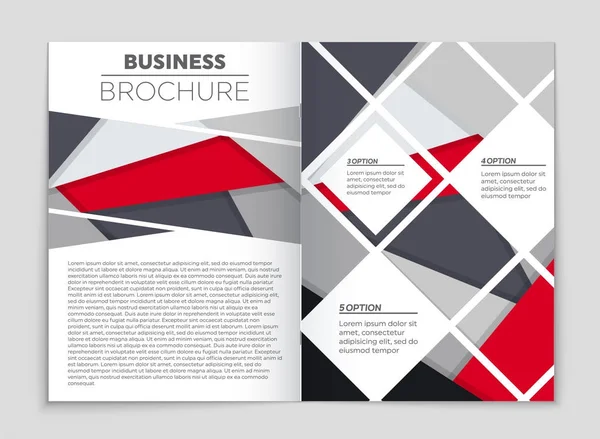 Conjunto de fundo de layout vetorial abstrato. Para design de modelo de arte , — Vetor de Stock