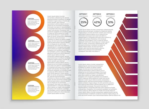 Abstract vector lay-out achtergrond instellen. Voor kunst sjabloonontwerp, — Stockvector