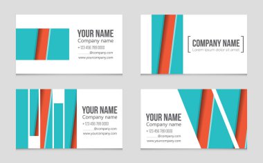 Soyut vektör düzen evin arka plan set.