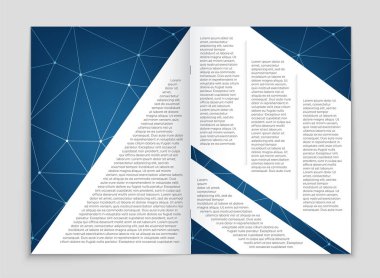 Soyut vektör düzen arka plan set. Sanat kalıp çizmek için, 