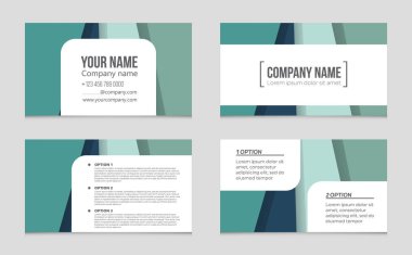 Soyut vektör düzen evin arka plan set.