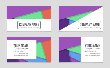 Soyut vektör düzen evin arka plan set.