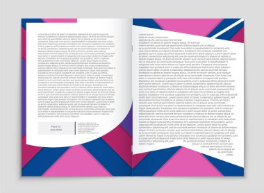 Soyut vektör düzen arka plan set. Sanat kalıp çizmek için, 