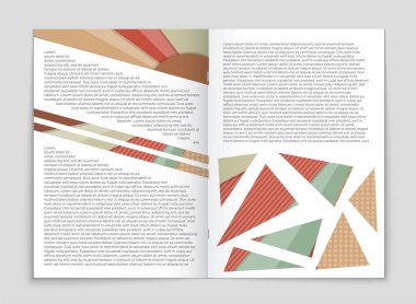 Soyut vektör düzen arka plan set. Sanat kalıp çizmek için, 