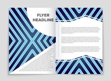 Soyut vektör düzen arka plan set. Sanat kalıp çizmek için, 