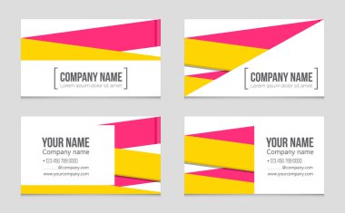 Soyut vektör düzen evin arka plan set.