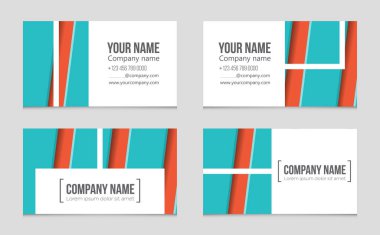 Soyut vektör düzen evin arka plan set.