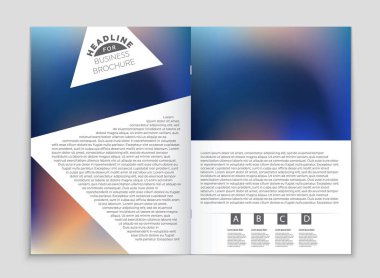 Soyut vektör düzen arka plan set. Sanat kalıp çizmek için, 