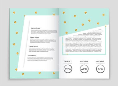 Soyut vektör düzen arka plan set. Sanat kalıp çizmek için, 