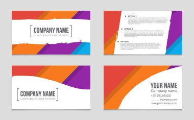 Soyut vektör düzen evin arka plan set.