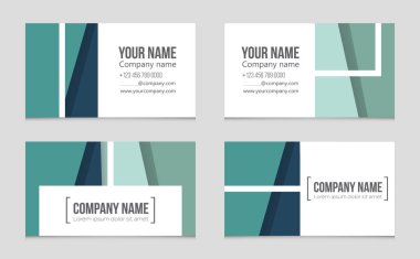 Soyut vektör düzen evin arka plan set.