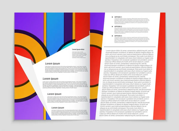 Conjunto de fundo de layout vetorial abstrato. Para design de modelo de arte , — Vetor de Stock