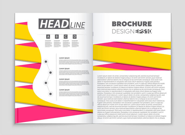 Abstract vector layout background set. For art template design, 