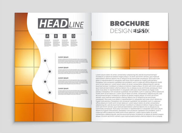 Abstract vector layout background set. For art template design, 