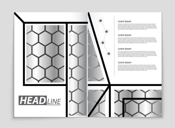 Set di sfondo astratto del layout vettoriale. Per la progettazione di modelli d'arte , — Vettoriale Stock