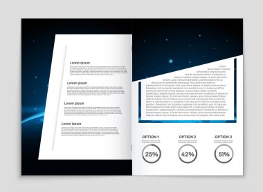 Soyut vektör düzen arka plan set. Sanat kalıp çizmek için, 