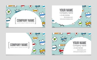 Soyut vektör düzen evin arka plan set.