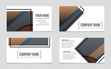 Soyut vektör düzen evin arka plan set.