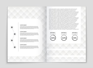 Soyut vektör düzen arka plan set. Sanat kalıp çizmek için, 