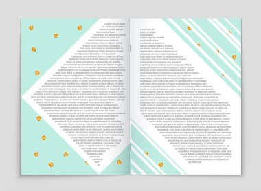 Soyut vektör düzen arka plan set. Sanat kalıp çizmek için, 