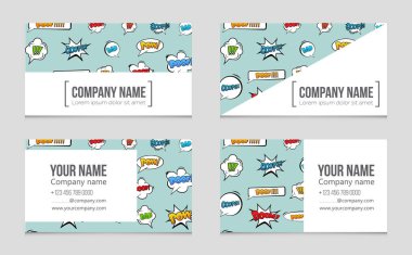 Soyut vektör düzen evin arka plan set.