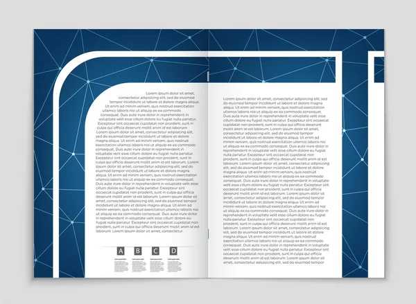 Hintergrundset für abstrakte Vektorlayouts. für Art Template Design, — Stockvektor