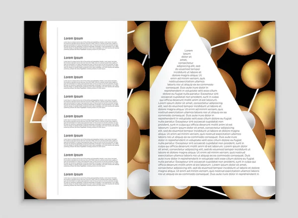 Abstrakta vektor layout bakgrund set. För konst malldesign, — Stock vektor