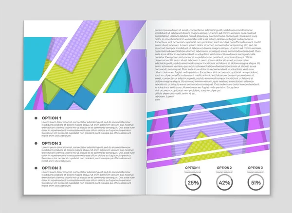 Abstract vector lay-out achtergrond instellen. Voor kunst sjabloonontwerp, — Stockvector