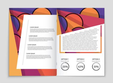 Soyut vektör düzen arka plan set. Sanat kalıp çizmek için, 