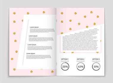 Soyut vektör düzen arka plan set. Sanat kalıp çizmek için, 