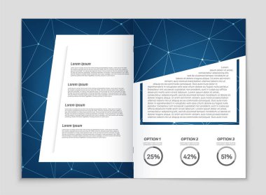 Soyut vektör düzen arka plan set. Sanat kalıp çizmek için, 