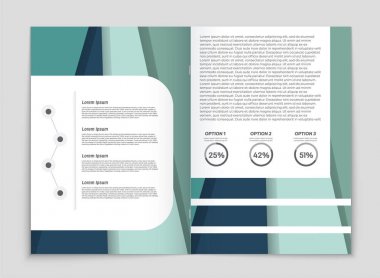 Soyut vektör düzen arka plan set. Sanat kalıp çizmek için, 