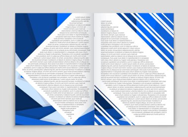 Soyut vektör düzen arka plan set. Sanat kalıp çizmek için, 