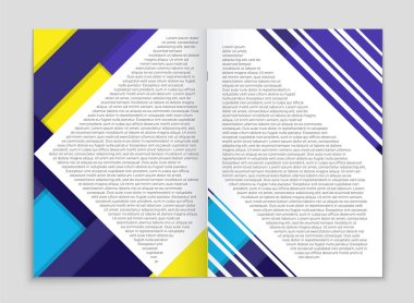 Soyut vektör düzen arka plan set. Sanat kalıp çizmek için, 